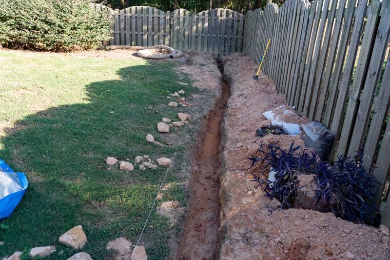 Subsurface Drain Installation